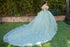 3D Floral Quinceañera Gown with Butterfly Details and Royal Train for Women 4/XS-16/3X